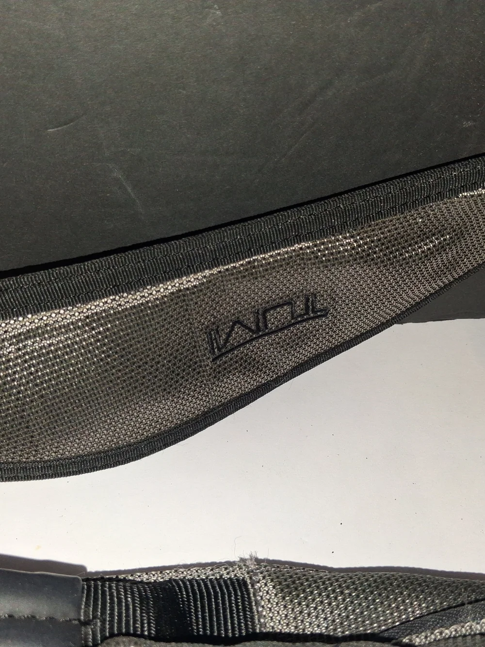 Tumi Black and Gray Laptop Messenger Bag